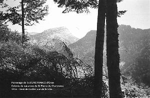 COLO JEUNE FRANCE 1956 Dent de Crolles vue de la Scia